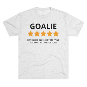 Men's 5 Star Goalie Tri-Blend Crew Tee