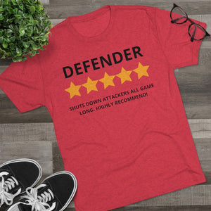 Men's 5 Star Defender Tri-Blend Crew Tee