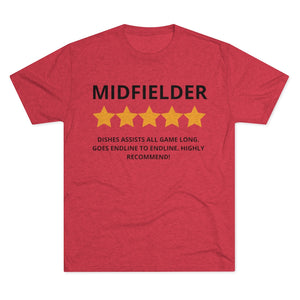 Men's 5 Star Midfielder Tri-Blend Crew Tee