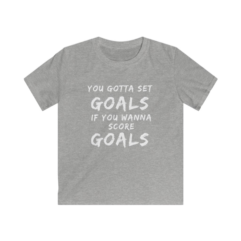 Boys Set Goals Score Goals Tee