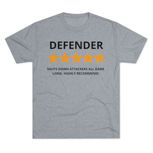 Men's 5 Star Defender Tri-Blend Crew Tee